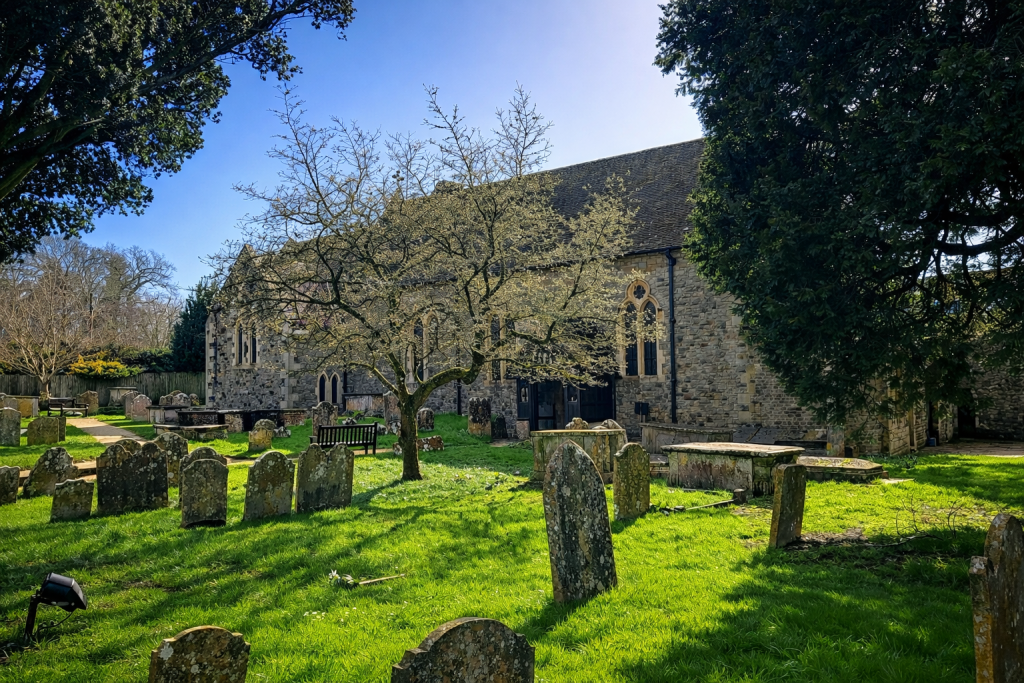 St mary's church, easebourne Cowdray estate polo 