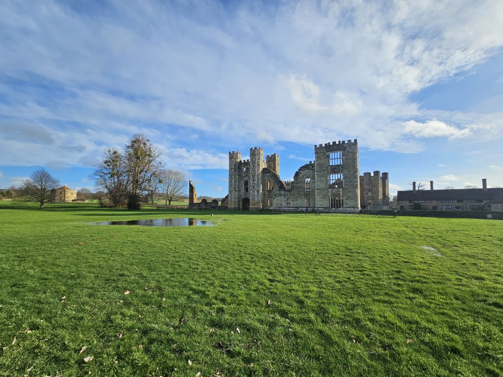Cowdray Ruins, Midhurst polo easebourne polo rugby club cricket
