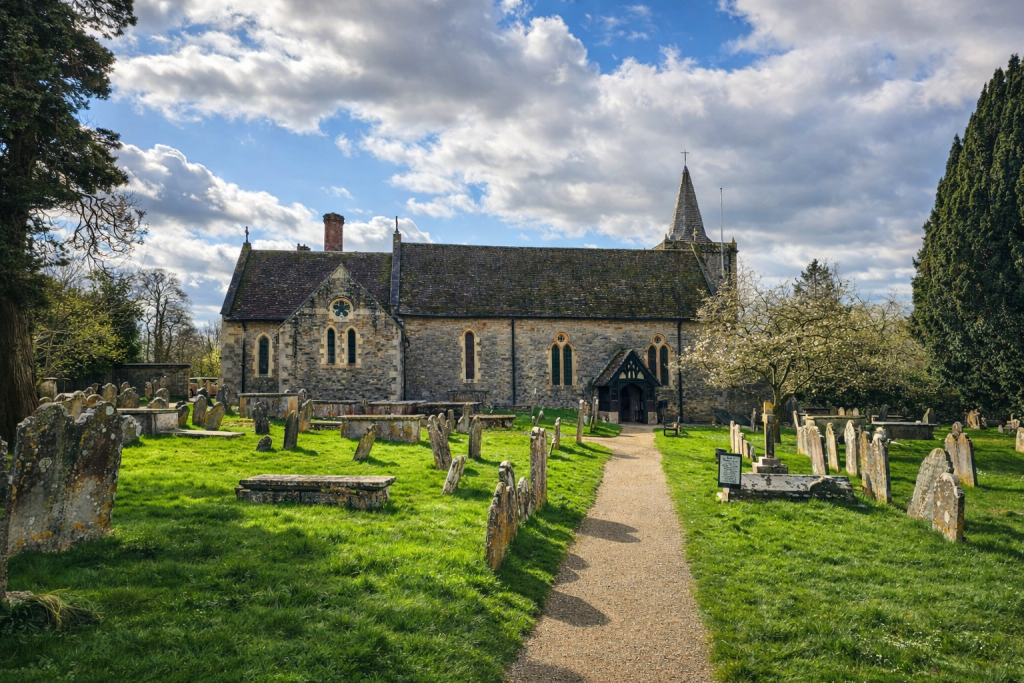 St Marys church, easebourne. Southdowns National Park
