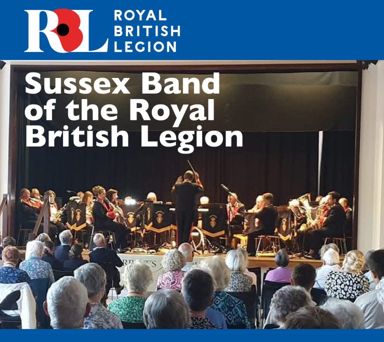 Band of the Royal British Legion play at Madhurst in Midhurst