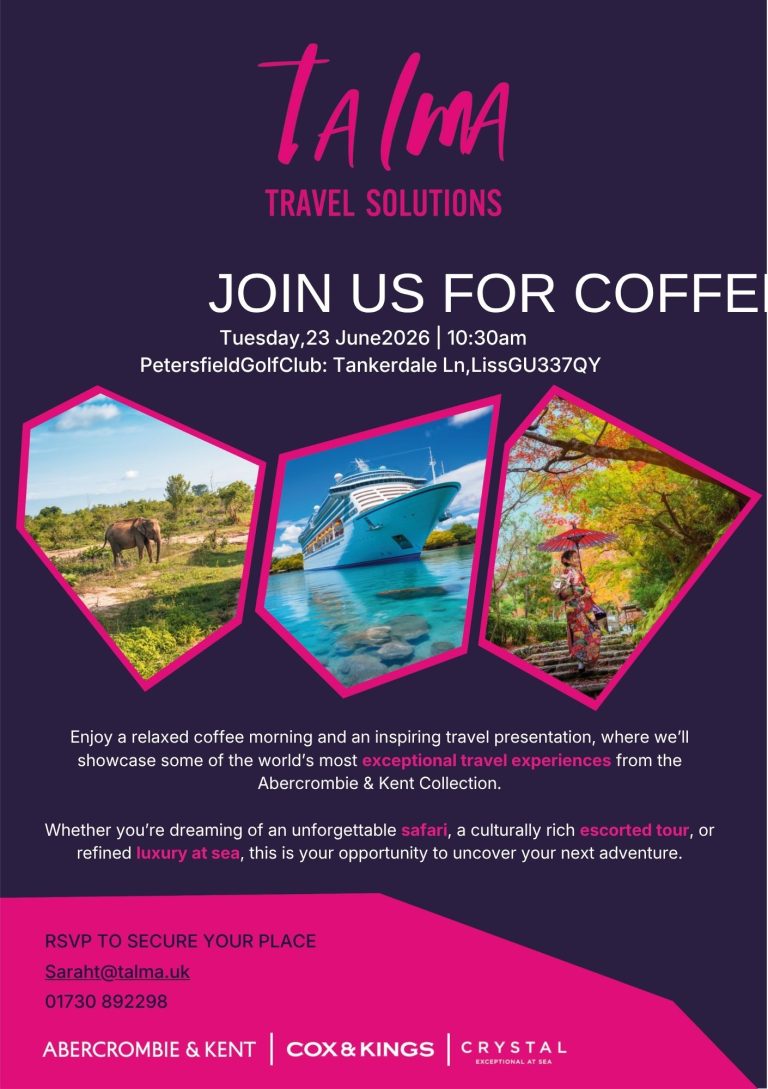 Talma Travel Coffee Morning
